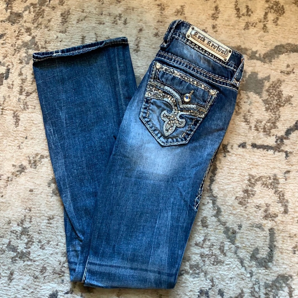 Rock revival boot cut jeans